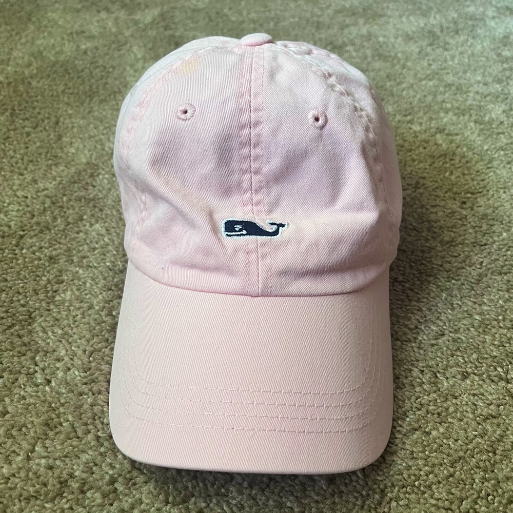 Vineyard Vines Pink Baseball Hat